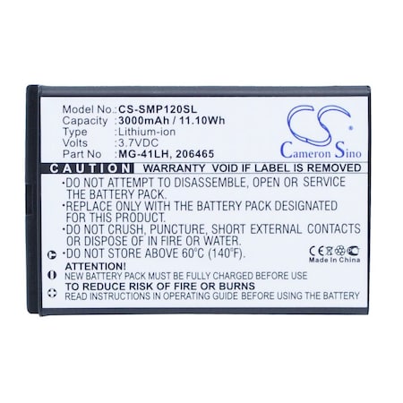 Bsc Preferred Spectra MobileMapper 10 MobileMapper 20 GPS Replacement Battery CS-SMP120SL.4